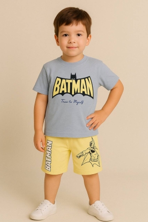 Batman Logo Şortlu Takım