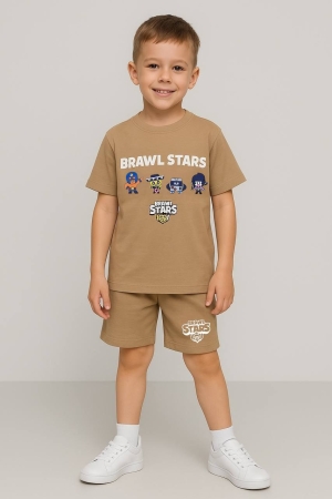 Brawl Stars Logolu Şort Takım