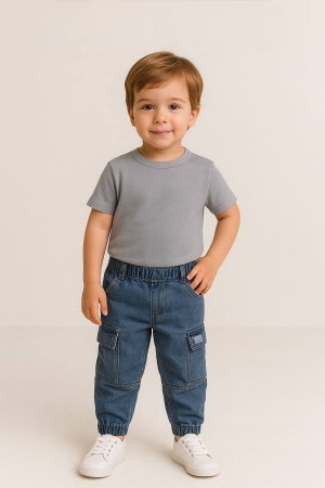 Kargo Cep Lacivert Jean